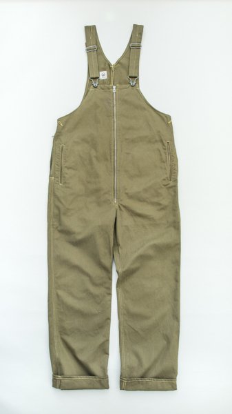 ZIP OVERALL <NATURAL CHINO> （KHAKI BEIGE）