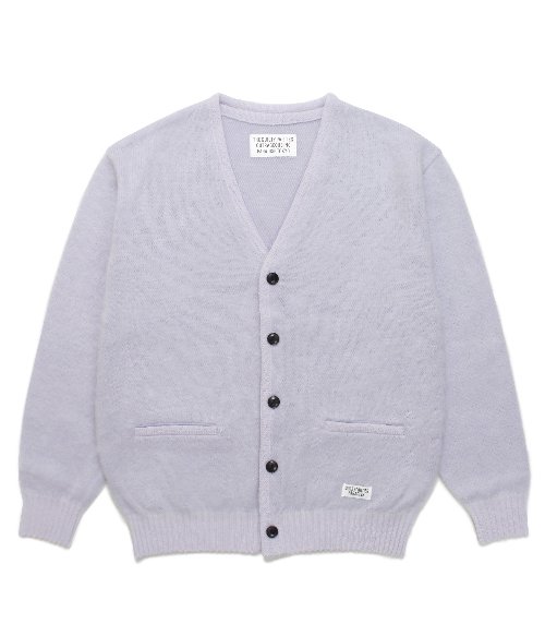 MOHAIR CARDIGAN (PURPLE)