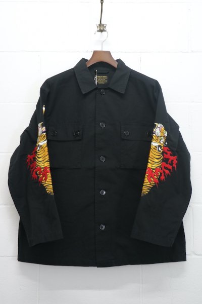 TIM LEHI / ARMY SHIRT ( TYPE-1 ) (BLACK)