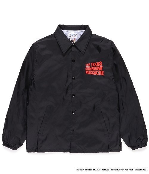 THE TEXAS CHAINSAW MASSACRE / COACH JACKET ( TYPE-3 ) (BLACK)