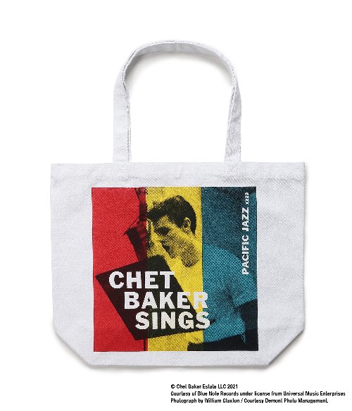 CHET BAKER / TOTE BAG (WHITE)