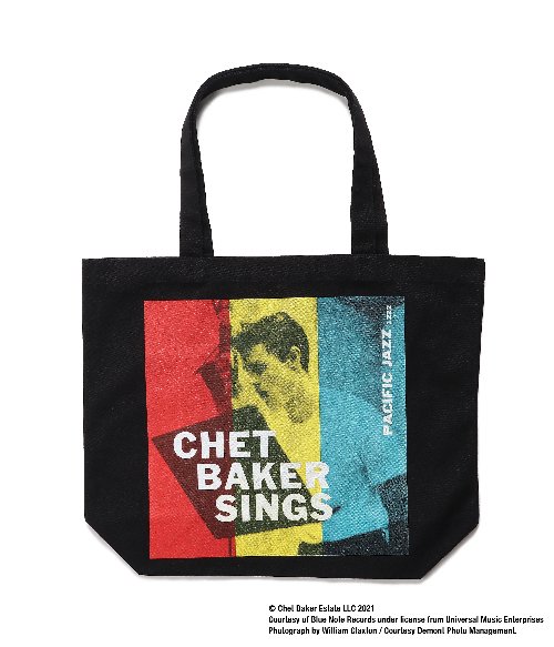 CHET BAKER / TOTE BAG (BLACK)