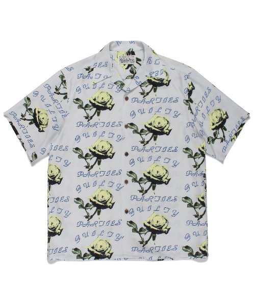 HAWAIIAN SHIRT S/S ( TYPE-4 ) (GRAY)