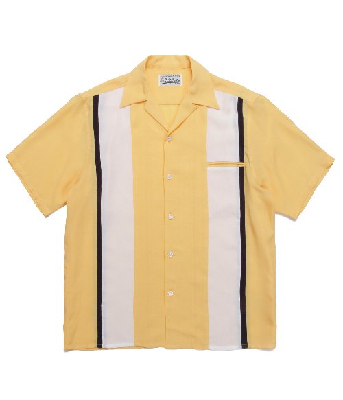 THREE-TONE 50'S SHIRT (YELLOW)