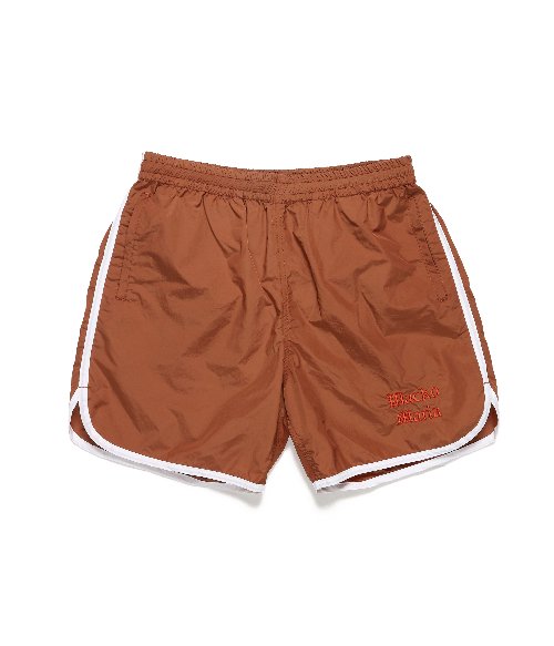 ATHLETIC SHORTS (BROWN)