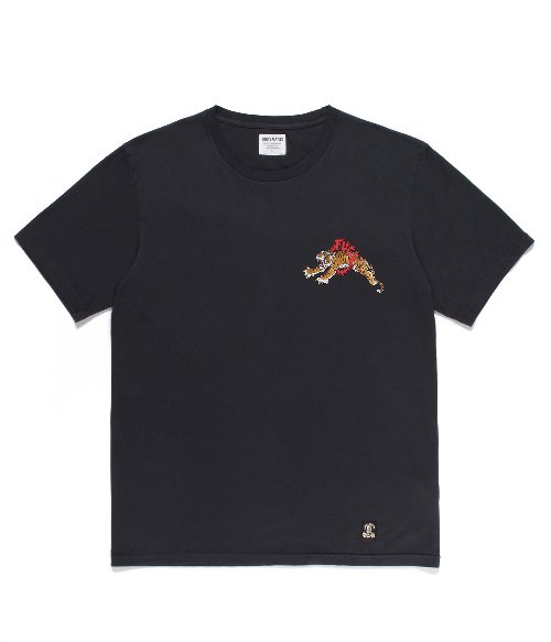 TIM LEHI / STANDARD CREW NECK T-SHIRT ( TYPE-1 ) (BLACK)