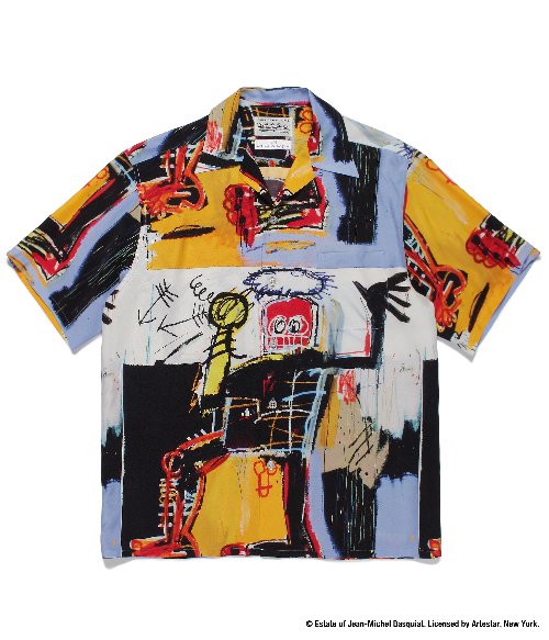 JEAN-MICHEL BASQUIAT / S/S HAWAIIAN SHIRT ( TYPE-1 ) (ONE)