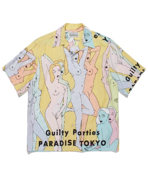 HAWAIIAN SHIRT S/S ( TYPE-3 ) (YELLOW)