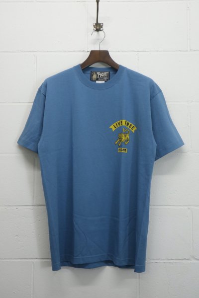 ORIGINAL T-Shirt "LIVE FREE" （BLUE)