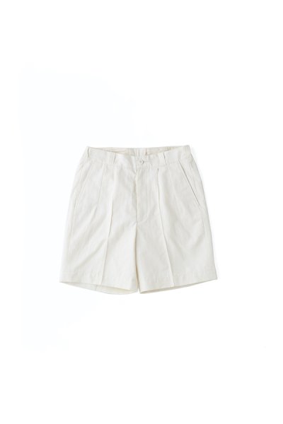 FRONT TUCK ARMY SHORTS (BONE)