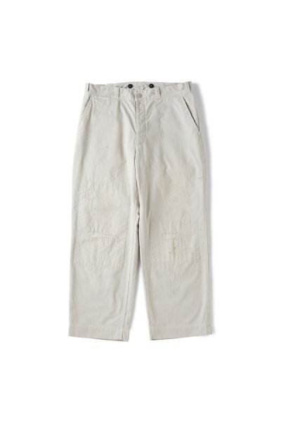 SPRIT POCKET TROUSER (SCAR FACE) (BONE)