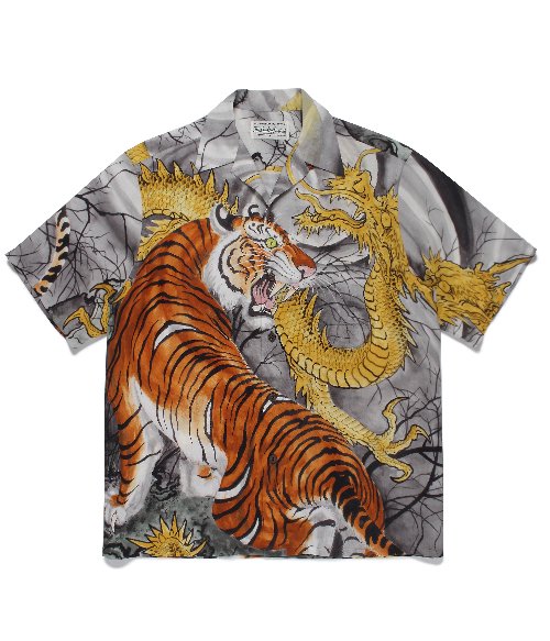 TIM LEHI / S/S HAWAIIAN SHIRT ( TYPE-3 ) (COLOR)