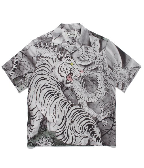 TIM LEHI / S/S HAWAIIAN SHIRT ( TYPE-3 ) (MONO)