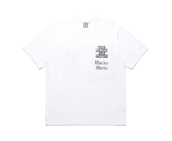 BlackEyePatch / CREW NECK T-SHIRT ( TYPE-1 ) (WHITE)