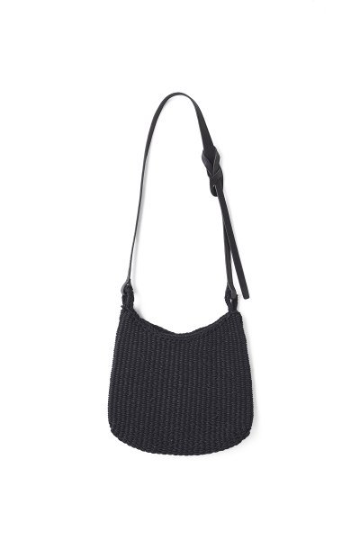 PRIMITIVE WOVEN FISHING BAG (BLACK)