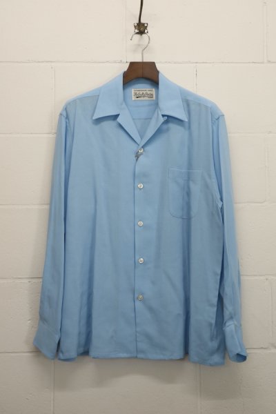 50'S SHIRT L/S ( TYPE-1 ) (L-BLUE)