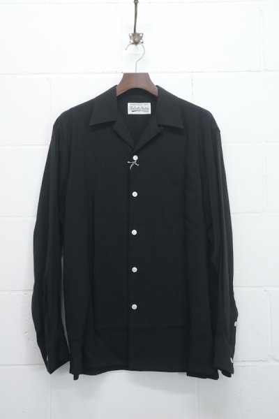 50'S SHIRT L/S ( TYPE-1 ) (BLACK)