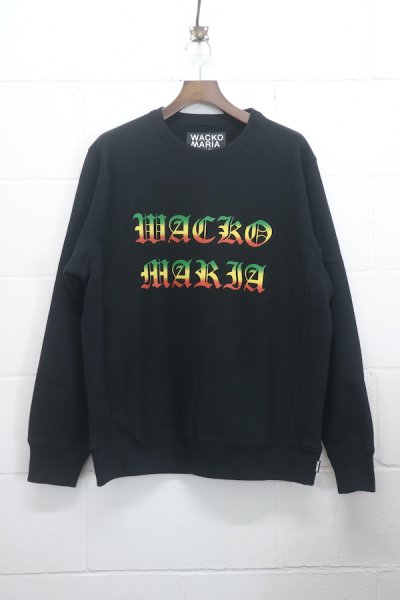 HEAVY WEIGHT CREW NECK SWEAT SHIRT ( TYPE-1 ) (BLACK)