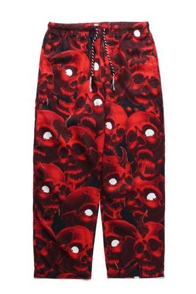 56 TATTOO STUDIO / EASY PANTS (RED)