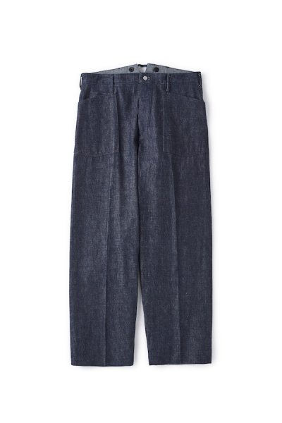 WADORI MOULDER TROUSER (INDIGO)