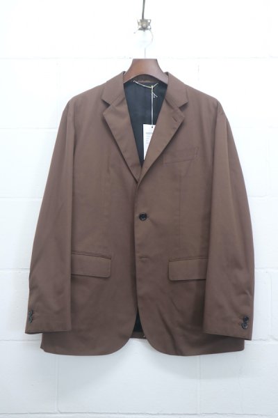 UNCONSTRUCTED JACKET (D-BROWN)