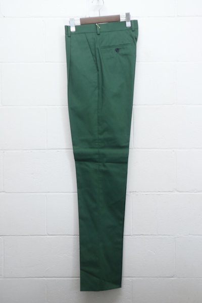 PLEATED TROUSERS (GREEN)