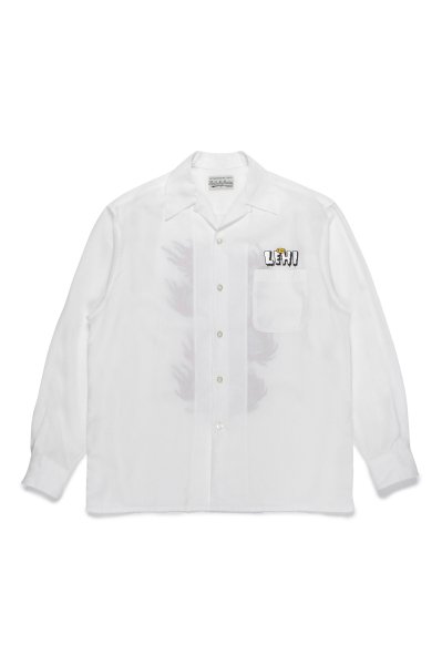 TIM LEHI / 50'S SHIRT L/S (WHITE)