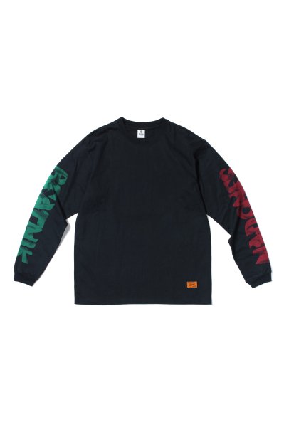 L/S Print Tee -Mad Ones- （Black）