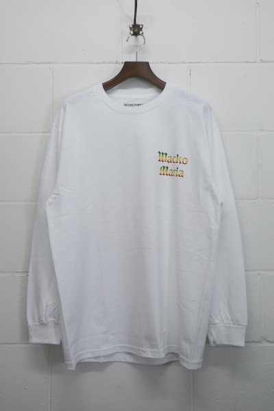 CREW NECK LONG SLEEVE T-SHIRT (WHITE)