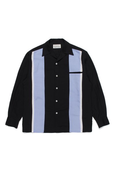 THREE-TONE 50'S SHIRT ( TYPE-1 ) (BLACK)