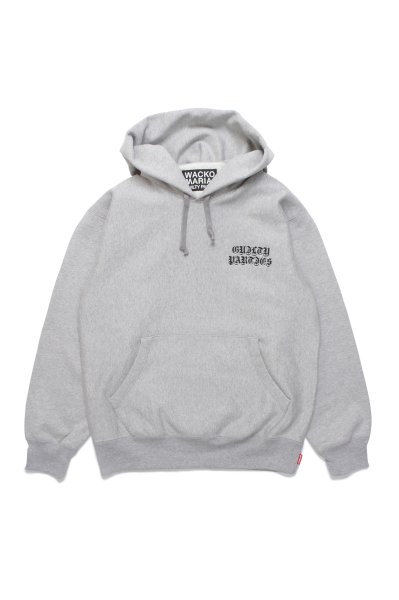 HEAVY WEIGHT PULLOVER HOODED SWEAT SHIRT (GRAY)