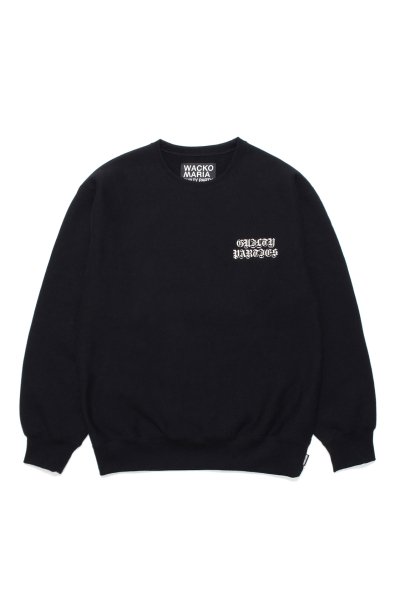 HEAVY WEIGHT CREW NECK SWEAT SHIRT (BLACK)