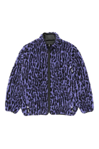 REVERSIBLE BOA FLEECE JACKET (PURPLE)