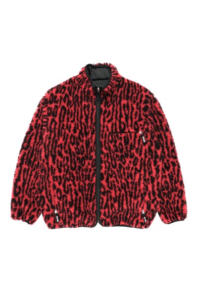 REVERSIBLE BOA FLEECE JACKET (RED)