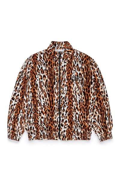 LEOPARD VELVET JACKET ( TYPE-2 ) (WHITE)