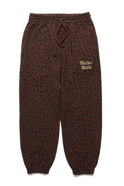 HEAVY WEIGHT SWEAT PANTS (BROWN)