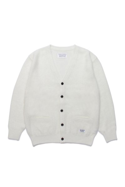 MOHAIR CARDIGAN (WHITE)