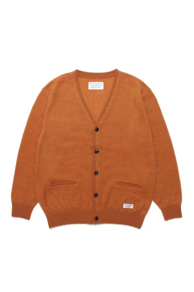 MOHAIR CARDIGAN (L-BROWN)