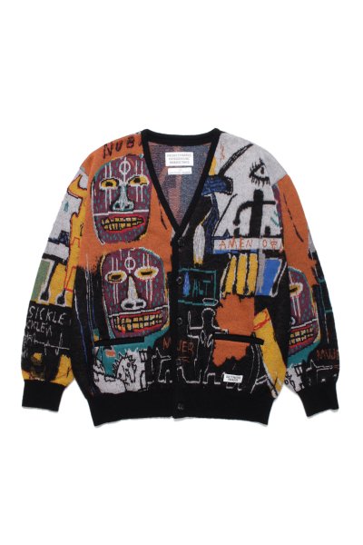 JEAN-MICHEL BASQUIAT / CARDIGAN ( TYPE-2 ) (ONE)