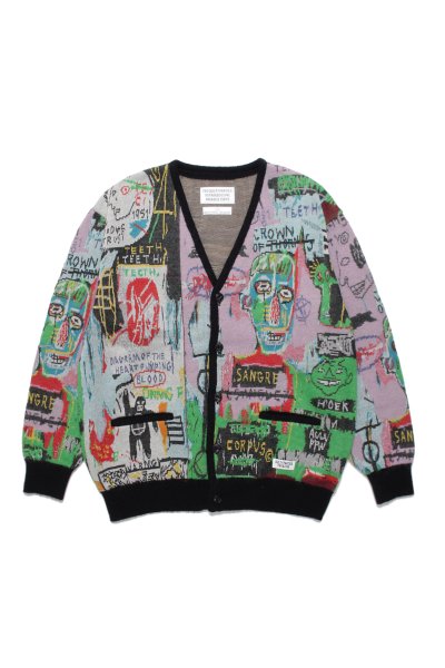 JEAN-MICHEL BASQUIAT / CARDIGAN ( TYPE-3 ) (ONE)