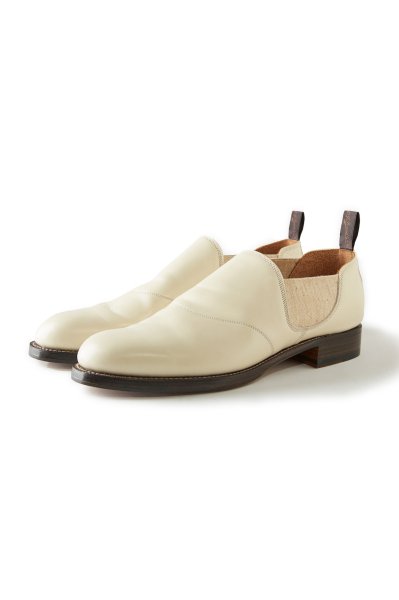 "The Gardner" STUNNING LEATHER SIDE-GORE SHOES - (NATURAL COW HIDE)