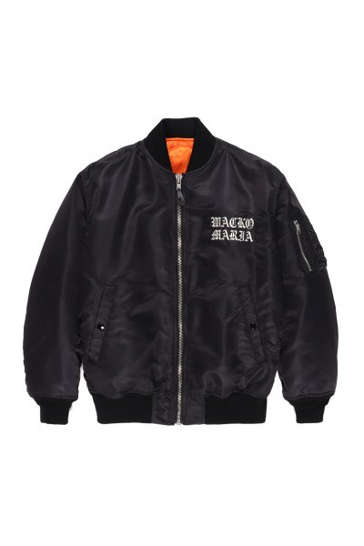 MA-1 FLIGHT JACKET ( TYPE-2 ) (BLACK)