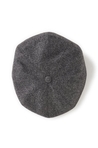 PEAKED CAP (GRAPHITE PLAID)