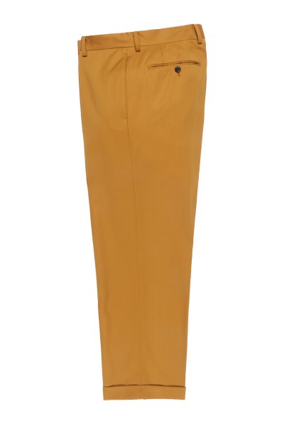 PLEATED TROUSERS ( TYPE-2 ) (YELLOW)