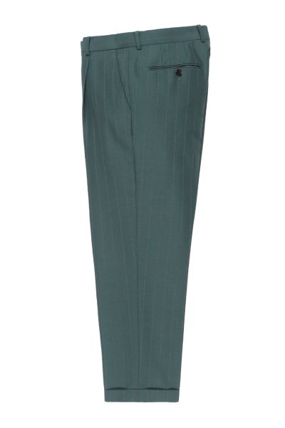 PLEATED TROUSERS ( TYPE-1 ) (GREEN)