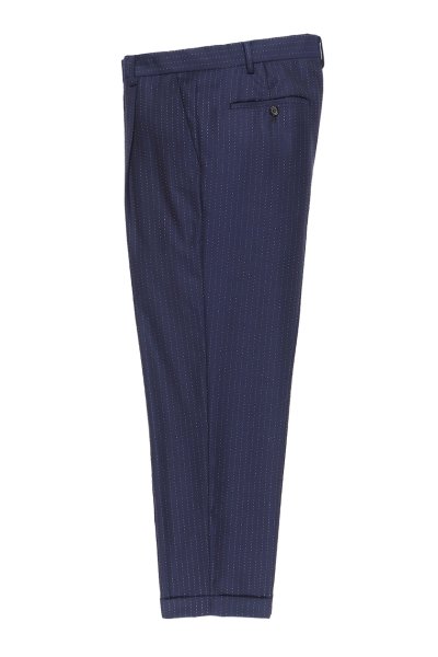 PLEATED TROUSERS ( TYPE-1 ) (NAVY)