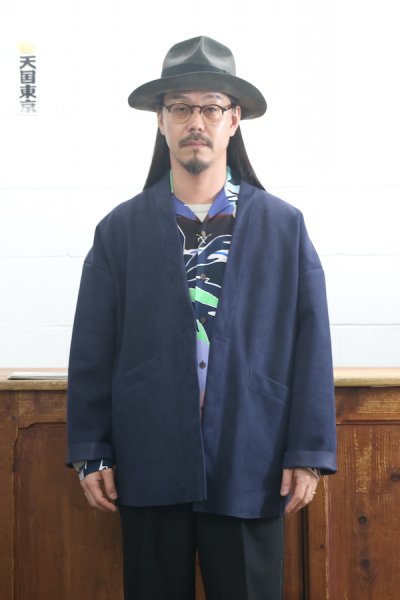 HANTEN JACKET -SHEEP SKIN- （NAVY）