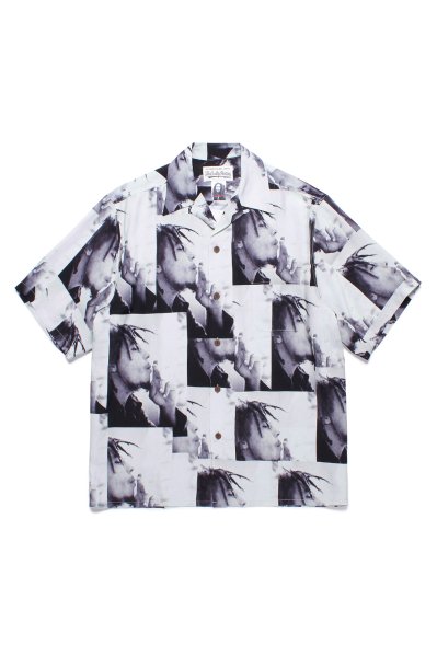 BOB MARLEY / HAWAIIAN SHIRT S/S (GRAY)