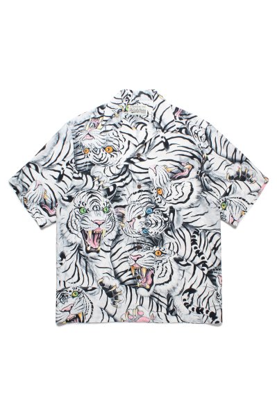 TIM LEHI / HAWAIIAN SHIRT S/S (WHITE)