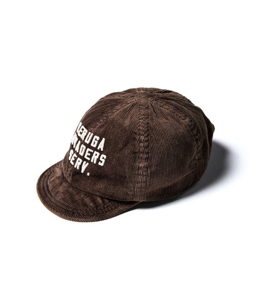 H-D CORDUROY CAP <INVADERS SERV.> (BROWN)